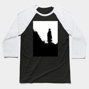 Man on the Path! Baseball T-Shirt